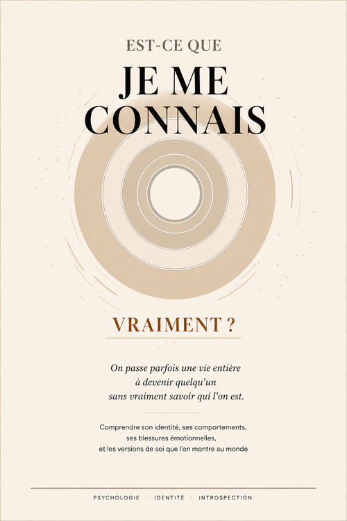 EST-CE QUE JE ME CONNAIS VRAIMENT MOI-MÊME ?